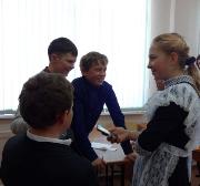 Уроки СибРО по профориентации в Верх-Уймонской школе. Ноябрь 2016, часть 1. Журналистика