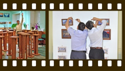 Выставочный отдел Музея Рериха. Подготовка выставок